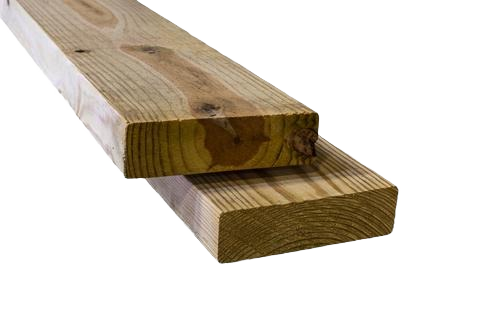 2 x 6 in. x 16 ft. Treated Lumber - #1 SELECT