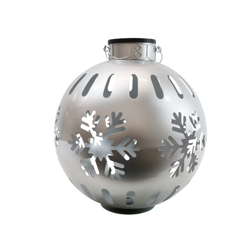 Direct International 18" Silver Metal Ornament