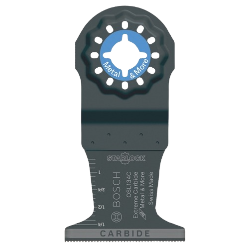 Carbide plunge saw blade with Starlock mount for metal cutting in woodworking and power tool accessories collections
