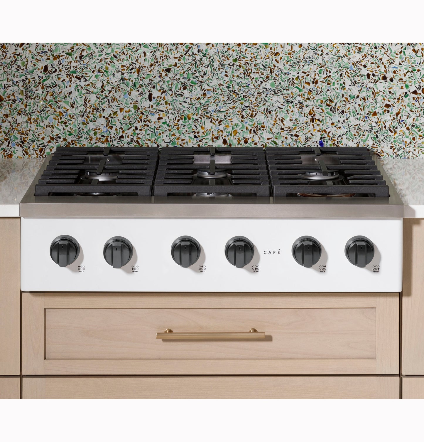CAFÉ™ 36" Commercial-Style Gas Rangetop with 6 Burners (Natural Gas)