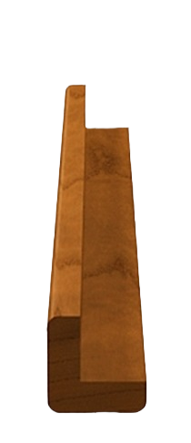 Poplar outside corner molding piece in natural wood finish for home improvement and lumber building materials under $50