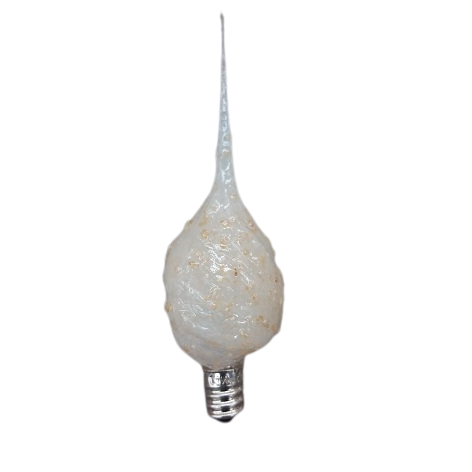 Hand-dipped scented light bulb with soft tip and candle glow for home decor and lighting under $50 collections