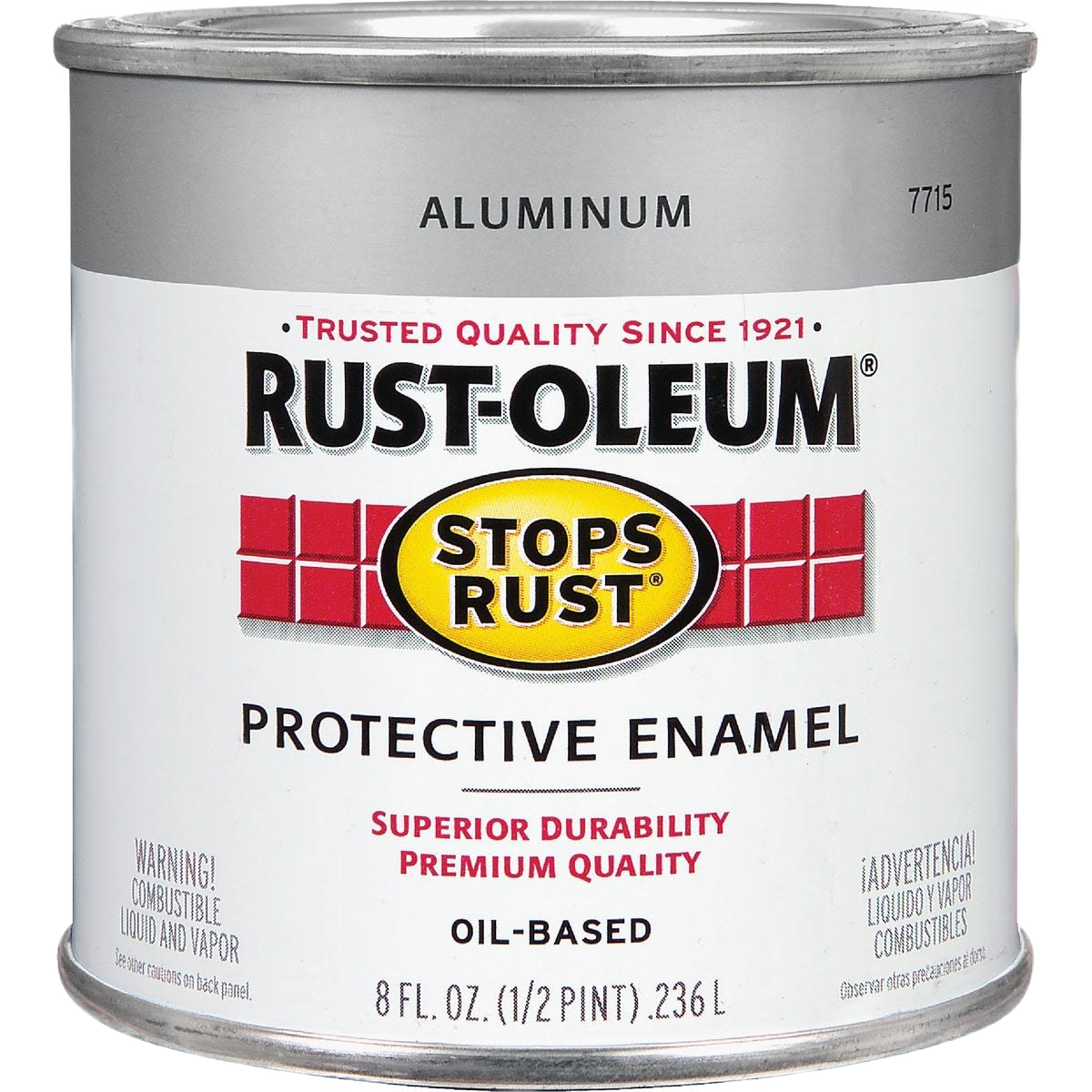Oil-based aluminum protective enamel paint can for rust prevention in specialty paint and home improvement collections under $50