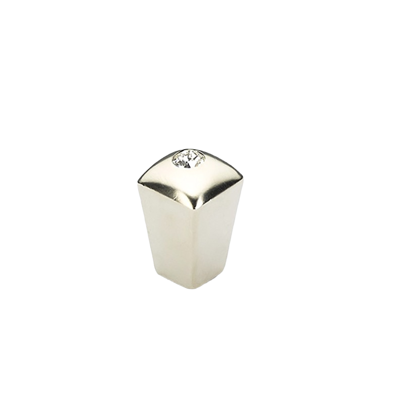 Satin nickel cabinet knob with crystal accent for Hardware and Furniture Accessories under $50 collections