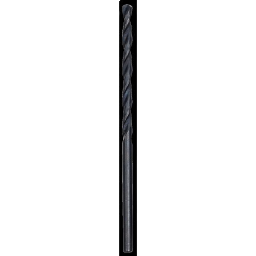 3/32 inch black oxide drill bit with thick core design for durability in power tool and drill bits collection under $50