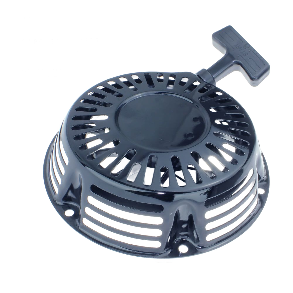 Black recoil starter assembly with pull handle designed for Honda equipment in Parts & Lubricants under $100 collections