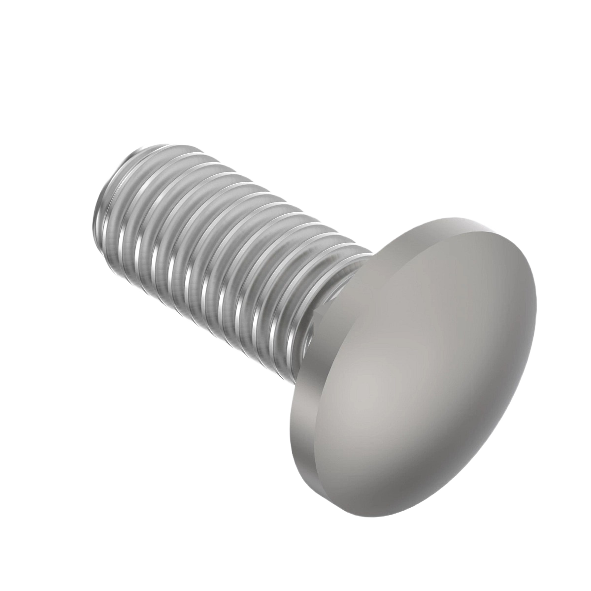 Round head square neck bolt in stainless steel finish for John Deere parts and accessories collection under $50