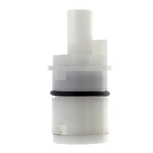 White plastic replacement stem with O-ring for faucet repair in plumbing and home improvement collections under $50