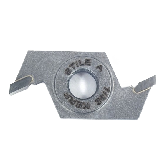 Precision metal grooving bit with 7/32 inch kerf for woodworking in tool accessories and power tool collections under $50