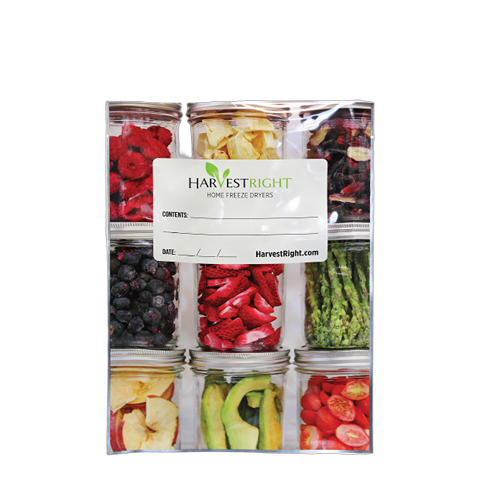 Harvest Right Resealable Mylar Bags 50 Pack, 8 x 12 in.