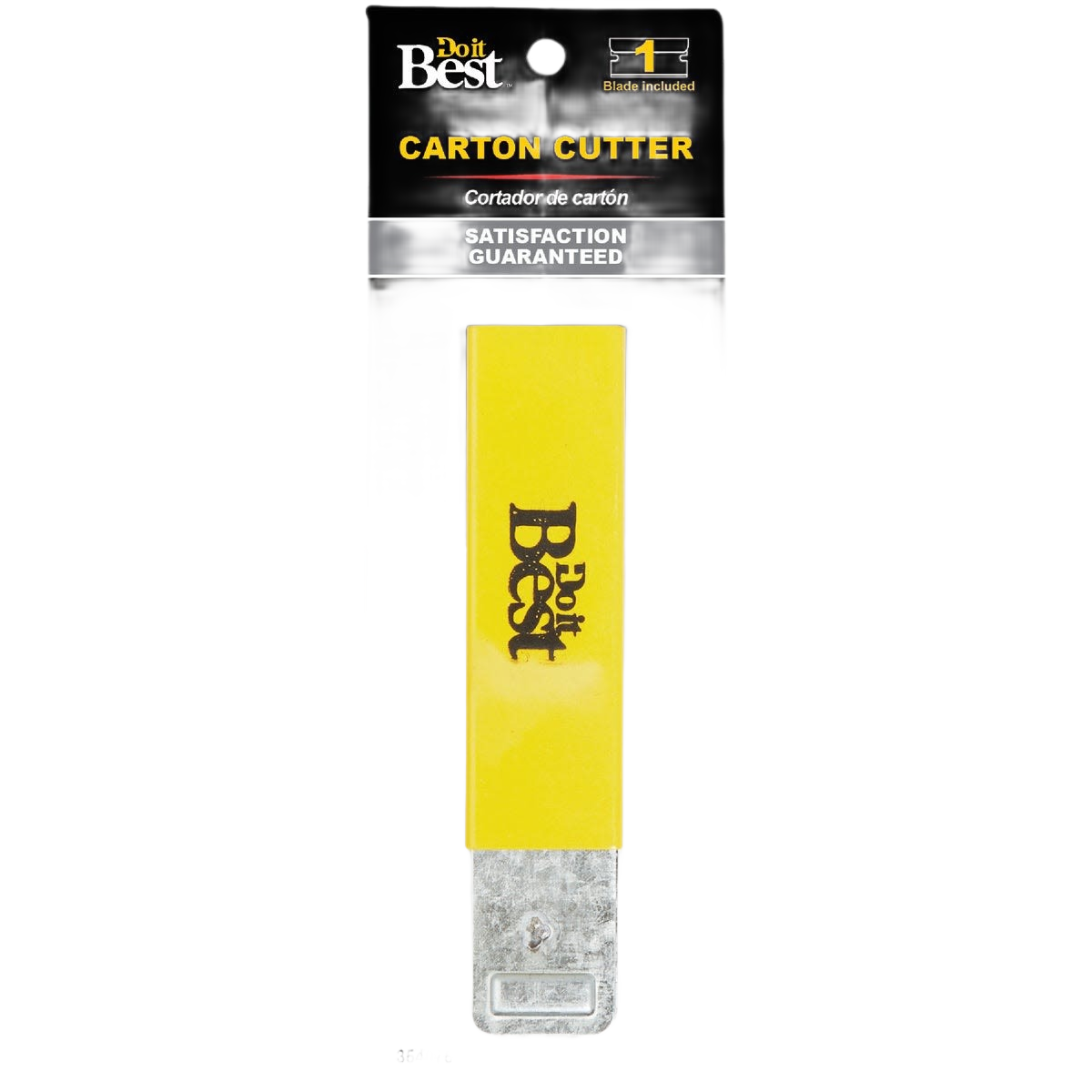 Yellow single edge cutter with metal tip in cutting and woodworking hand tools for home improvement under $50 collections