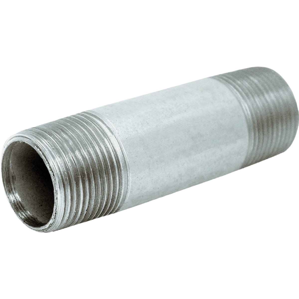 Galvanized welded steel pipe nipple with threaded ends for plumbing and galvanized fittings under $50 collection