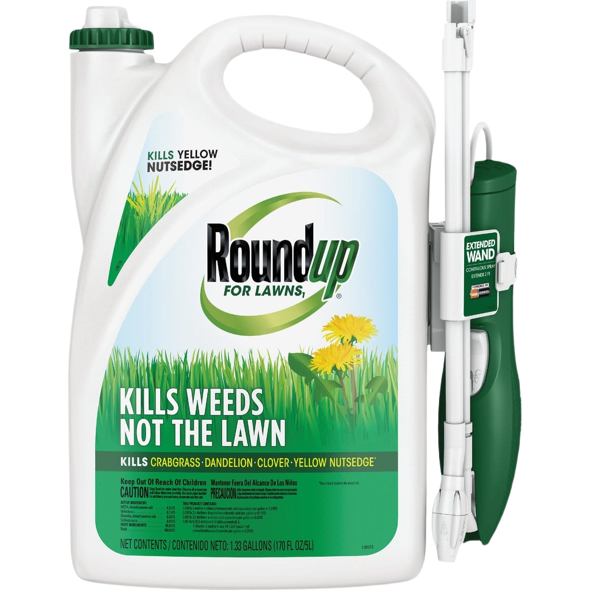 1.33 gal lawn weed killer with extended wand for targeted application in Lawn Care and Home Improvement collections