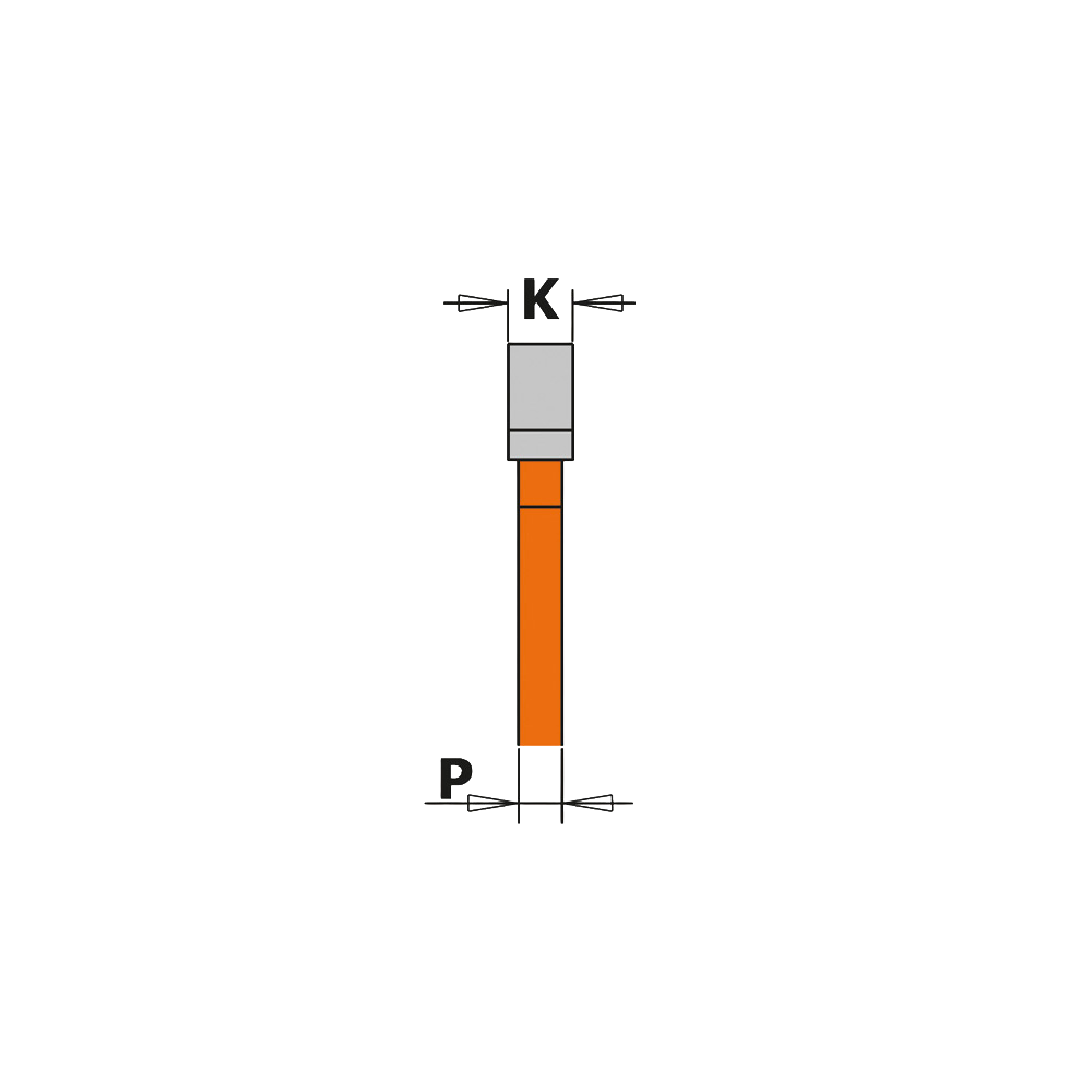 CMT Orange Tools 1-7/8” x 5/32” Slot Cutter, 8mm Bore
