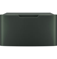 Dark green laundry pedestal designed for washer and dryer, part of appliance and washer accessories collection