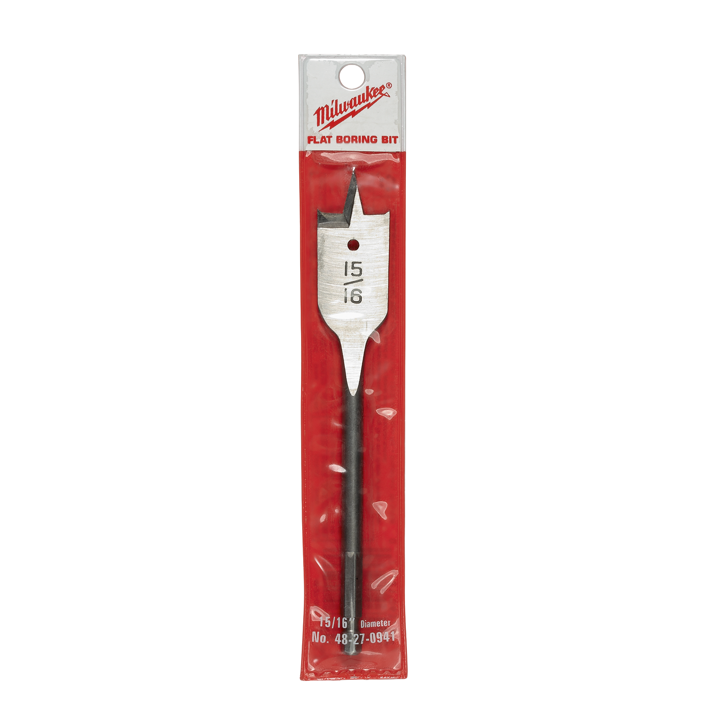Milwaukee Flat Boring Bit 15/16" x 6"