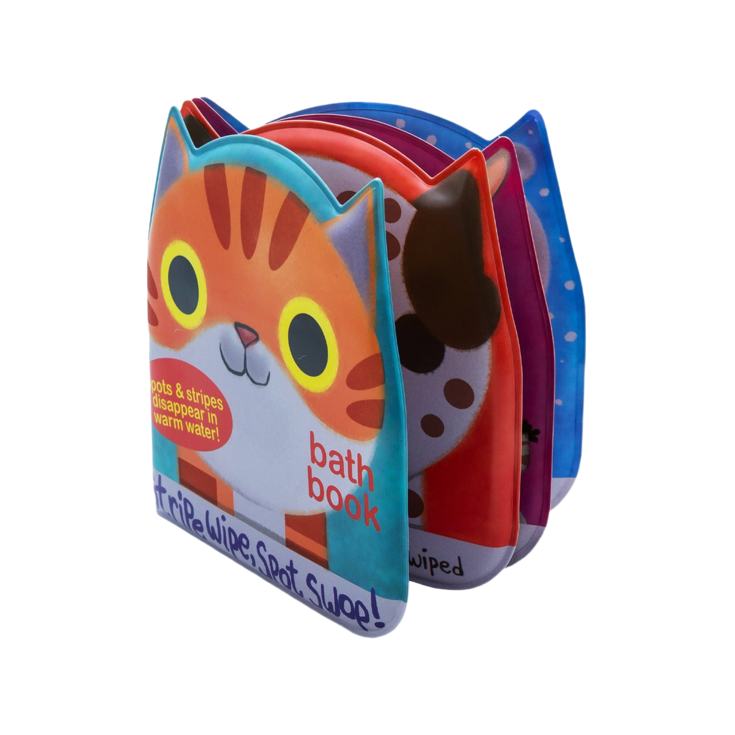 Soft, colorful children's bath book featuring animal illustrations for imaginative play in kids' books under $50 collection