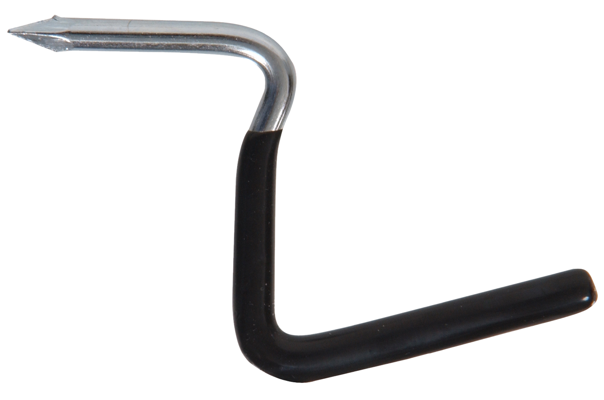 Hardware Essentials Angled Drive Hook Black