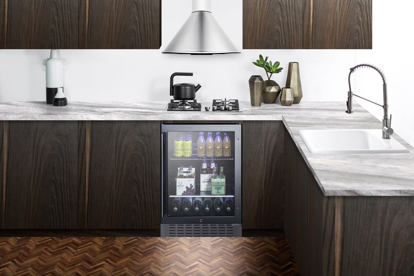 24" Wide Built-In Beverage Cooler