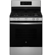 GE® 30" Free-Standing Gas Convection Range with No Preheat Air Fry