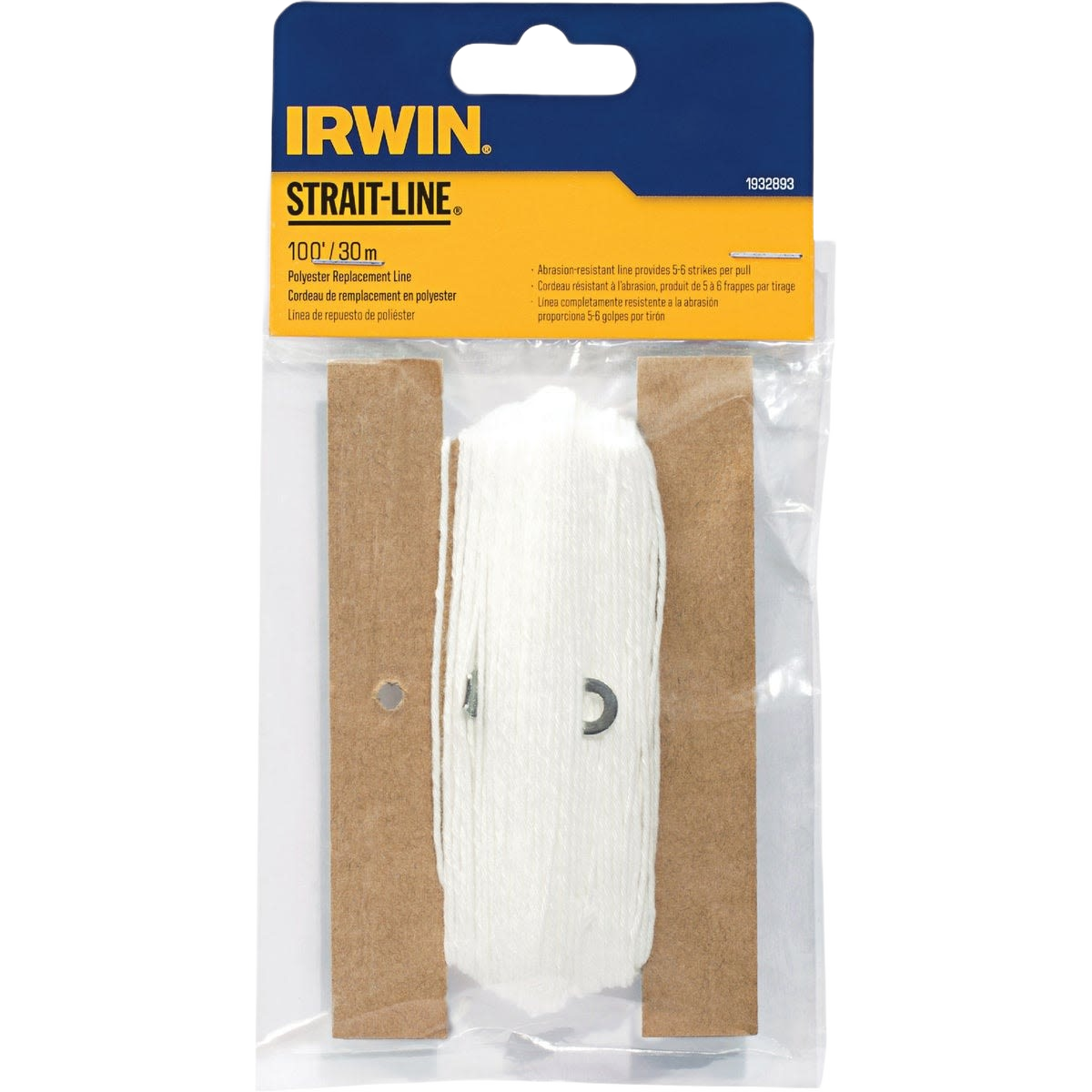 Polyester replacement chalk line for measuring and woodworking tools in hand tools and home improvement collections