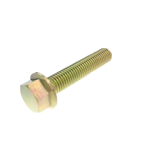 Hexagonal head flanged screw with threaded shaft, part of John Deere hardware and Parts & Lubricants collections