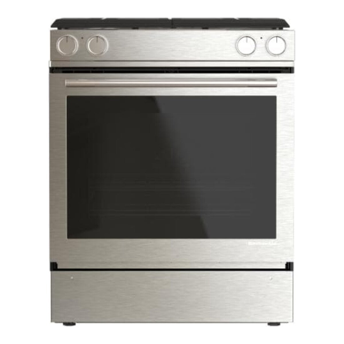 30-Inch 4-Burner Dual Fuel Downdraft Slide-In Range