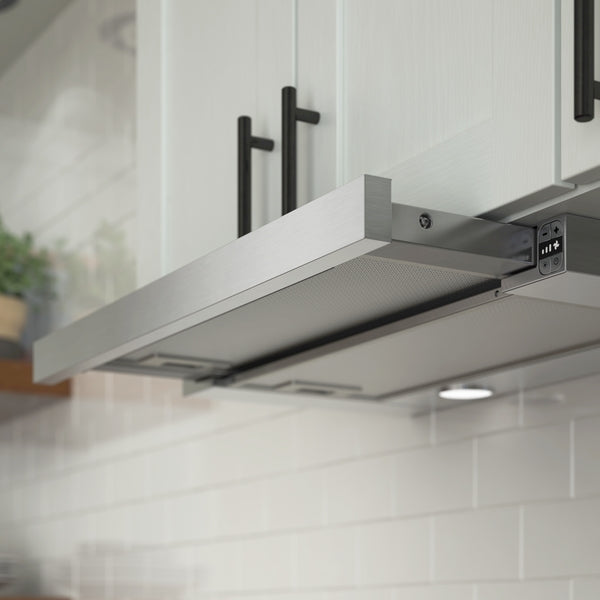 500 Series, Pull-out Hood, Stainless Steel