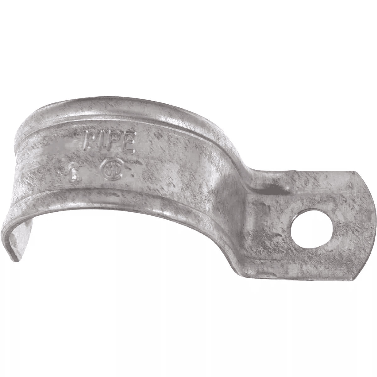 Galvanized steel 1-hole push-on strap for securing rigid and IMC conduit in home improvement projects under $50 collections