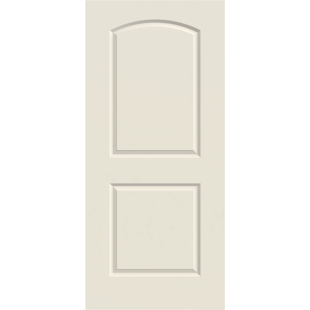 Jeld-Wen 24 in. x 80 in. Caiman 2-Panel Primed Interior Slab Hollow Core Door