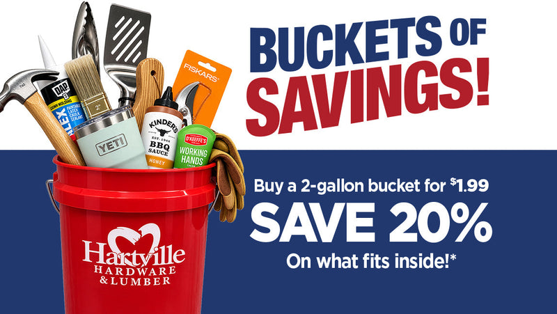 Middlefield Bucket Sale
