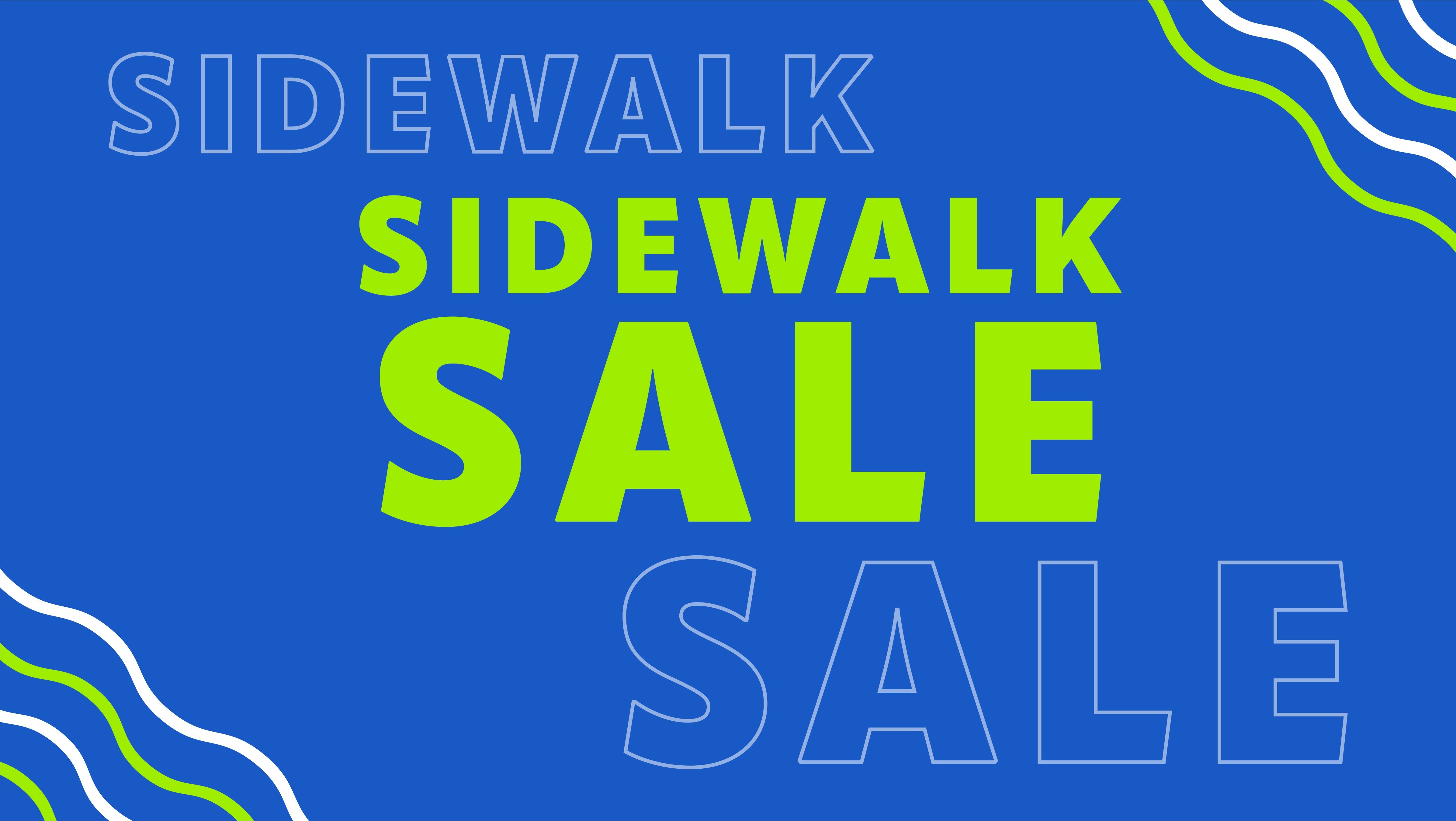 Sidewalk Sale