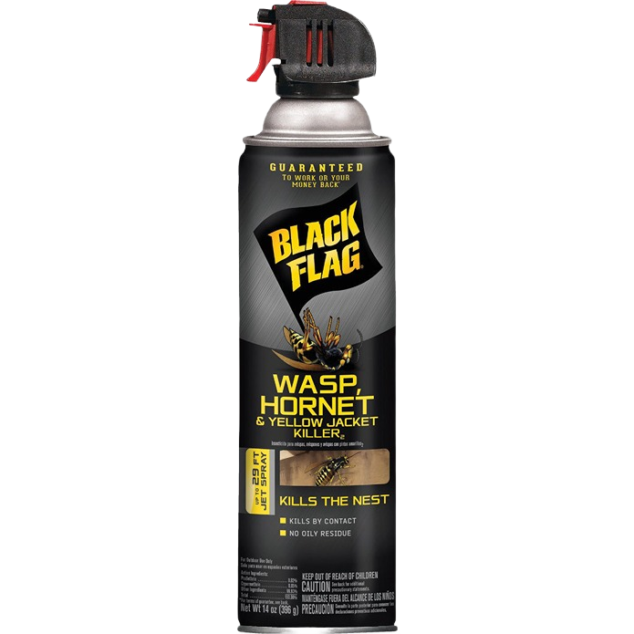 Black Flag aerosol spray for wasp, hornet, and yellow jacket control in insect and pest care under $50