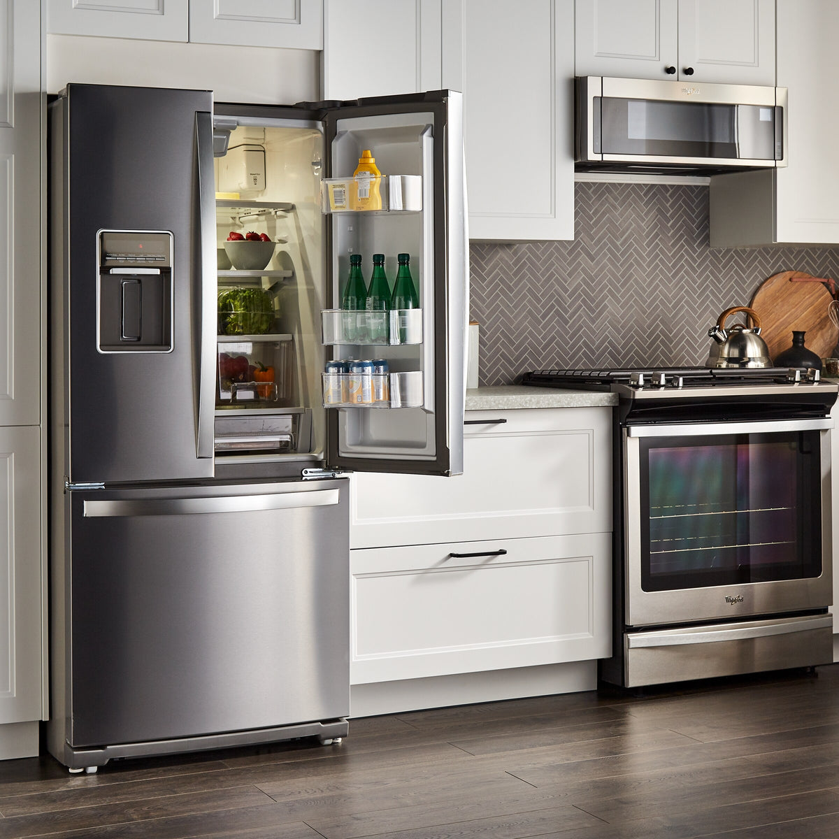 30-inch Wide French Door Refrigerator - 20 cu. ft.