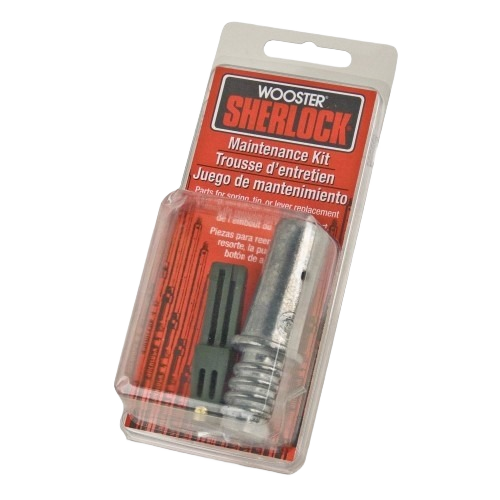 Maintenance kit for Sherlock threaded poles with spring and pin replacement parts in paint supplies collection