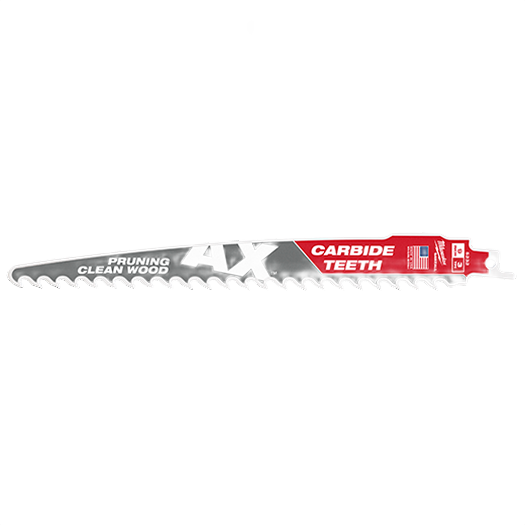 Pruning saw blade with carbide teeth designed for clean wood cutting in tools and home improvement projects