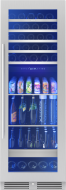 Wine & Beverage Center 24" Full Size Reversible, Dual Zone