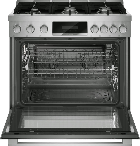 800 Series, Gas Freestanding Range, 36'', Stainless Steel