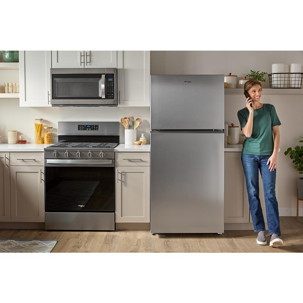 Whirlpool® 28-inch Wide Top Freezer Refrigerator with Total Coverage Cooling- 16.3 Cu. Ft.