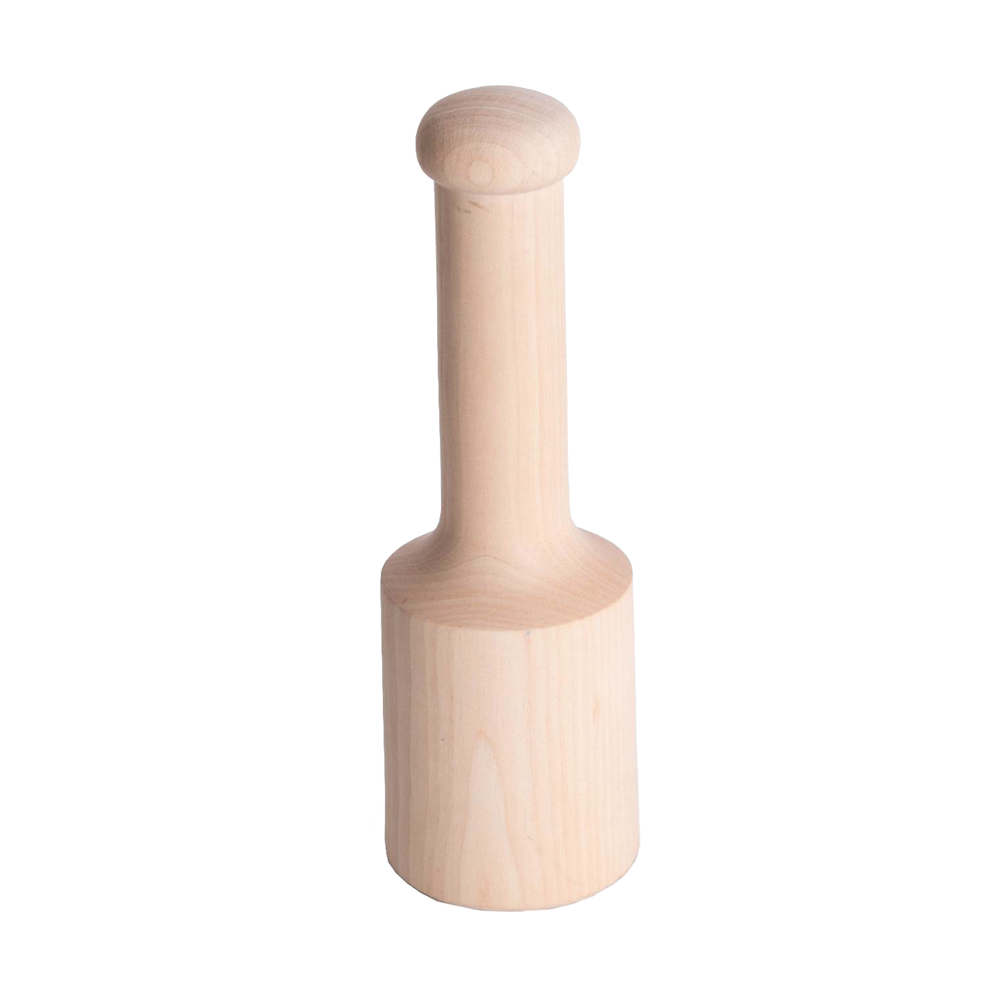 Light birch wood mallet with rounded handle, ideal for woodworking and tool accessory collections under $50 and $100.