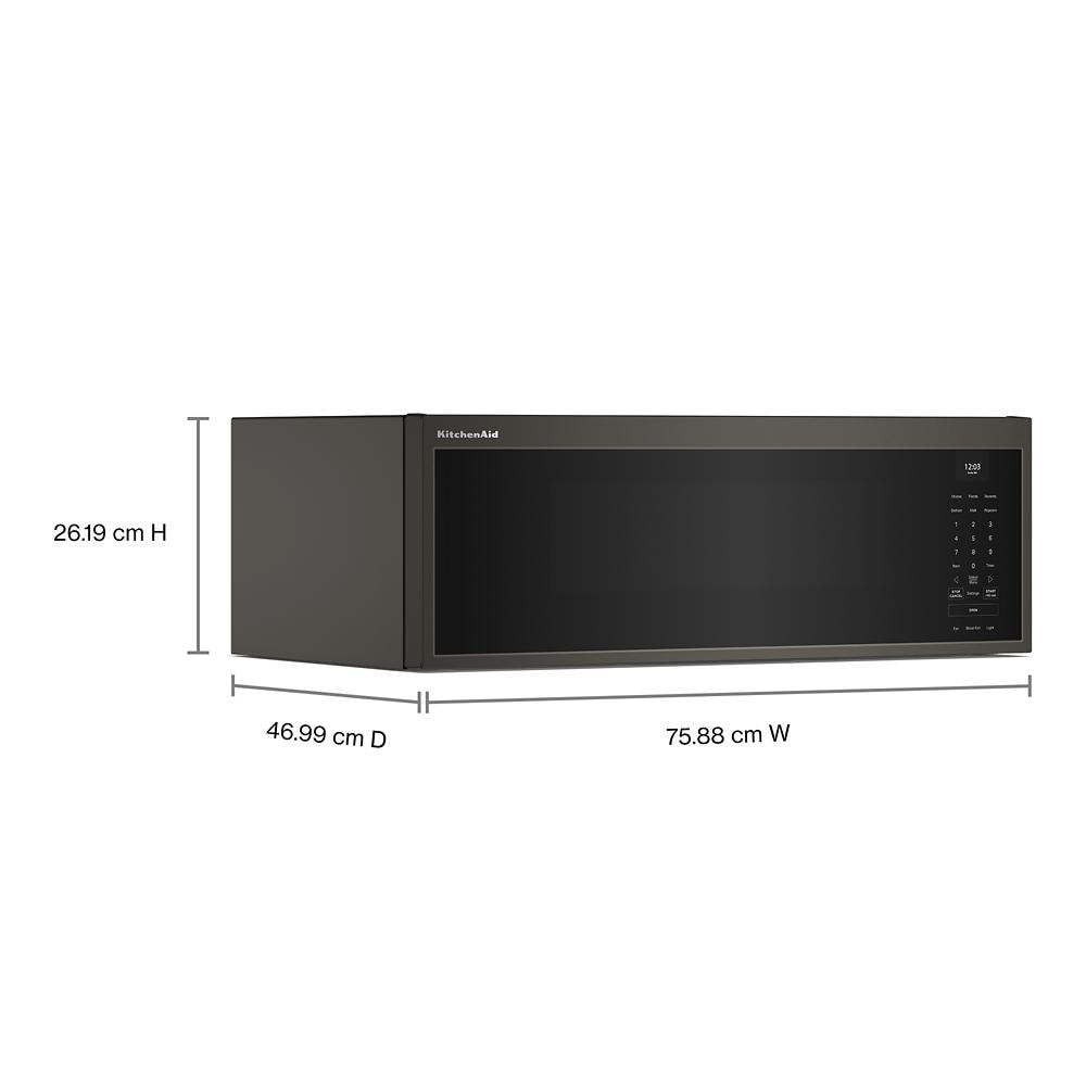 KitchenAid Smart Microwave Hood with Dual Fan Ventilation