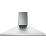 Stainless steel wall-mount pyramid chimney hood for kitchen ventilation in range hoods and appliances collection
