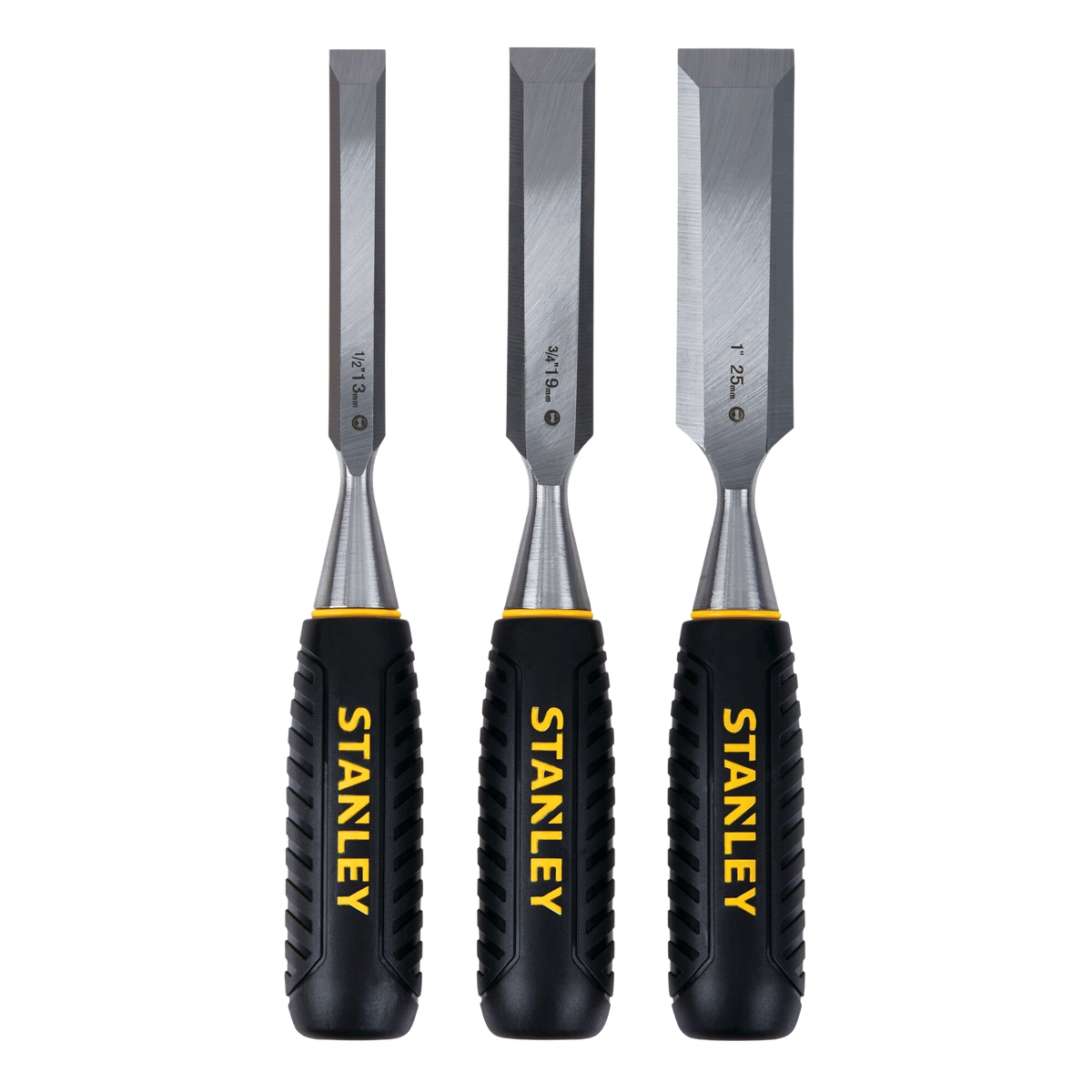 STANLEY 3-Pc. Wood Chisel Set
