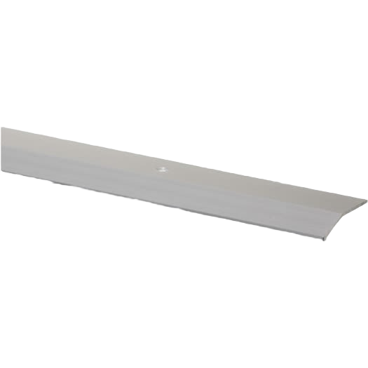 M-D Polished Smooth 1-3/8" x 3' Aluminum Carpet Trim Bar, Wide
