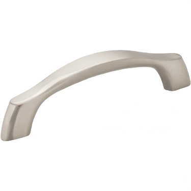 Satin nickel cabinet pull with 96mm spacing, designed for furniture hardware and home improvement projects under $50 collection