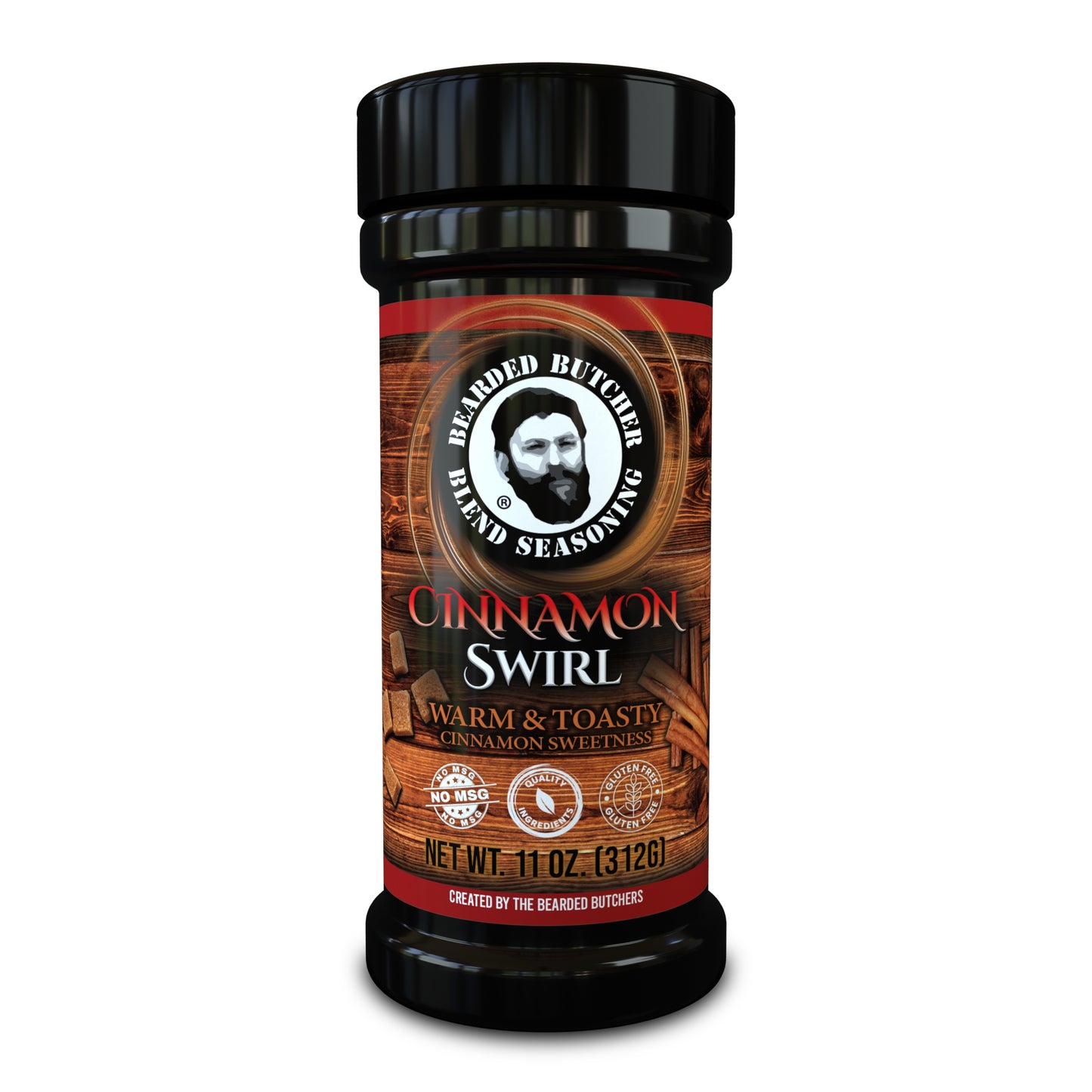 The Bearded Butchers Cinnamon Swirl Seasoning Blend, 7 oz.