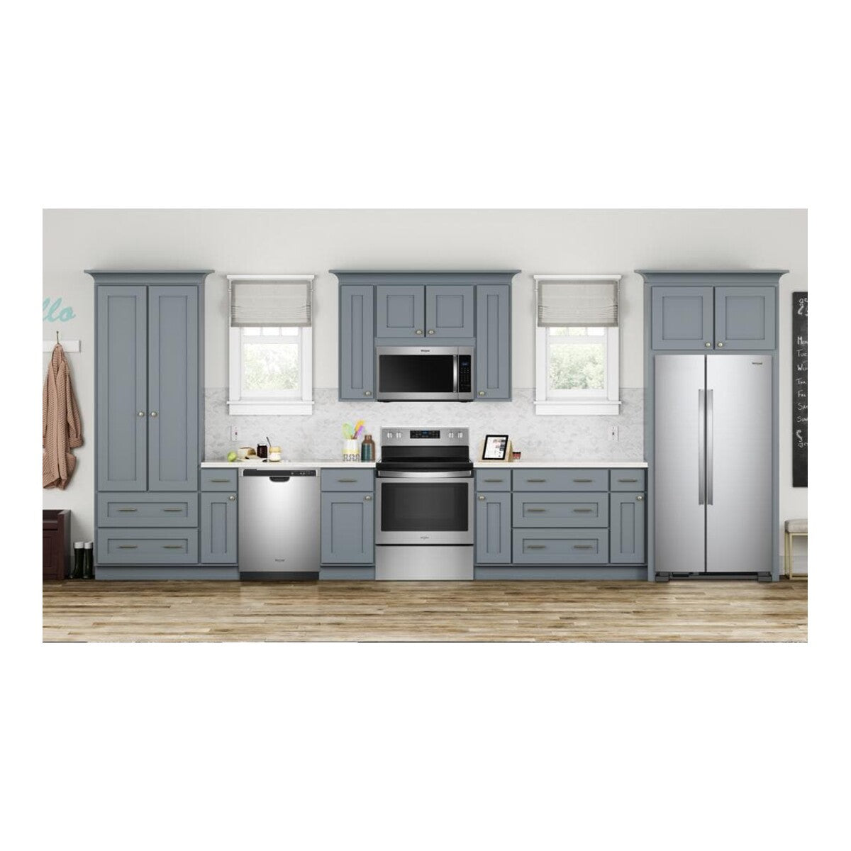 36-inch Wide Side-by-Side Refrigerator - 25 cu. ft.