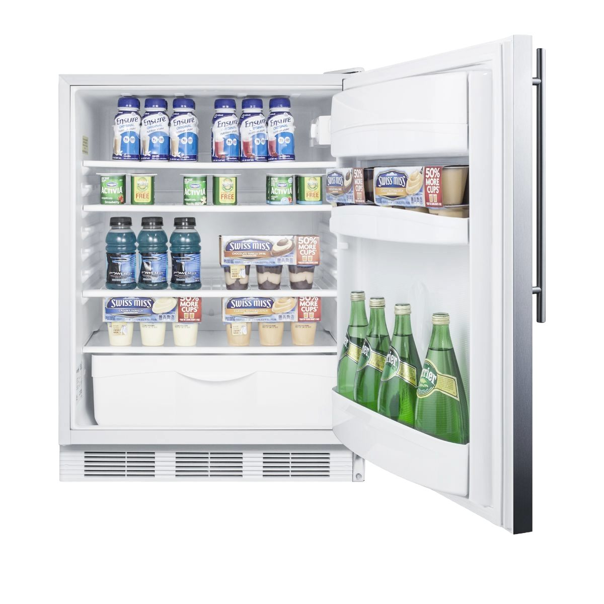 24" Wide All-Refrigerator, ADA Compliant