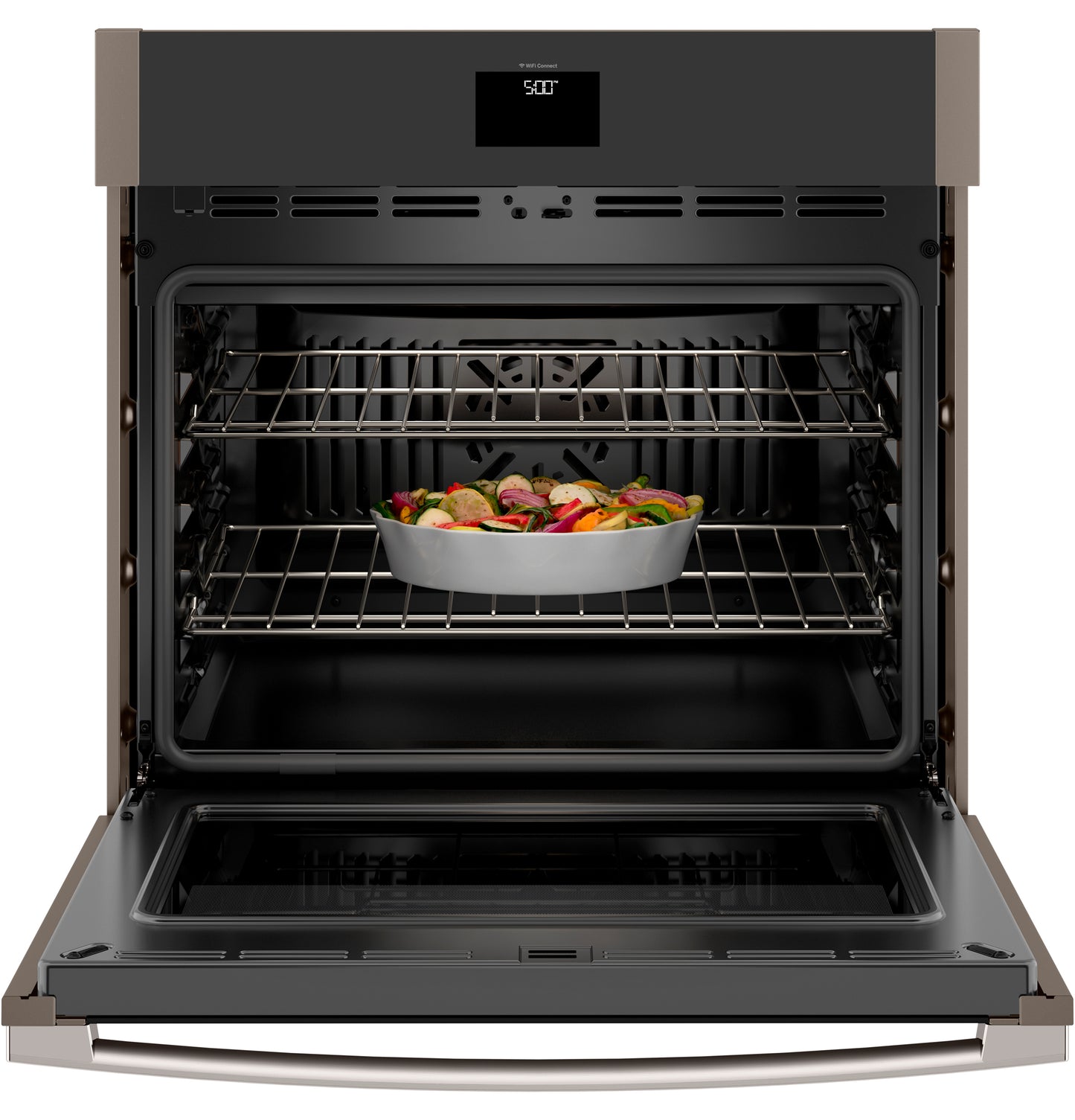 GE® 30" Smart Built-In Self-Clean Convection Single Wall Oven with No Preheat Air Fry