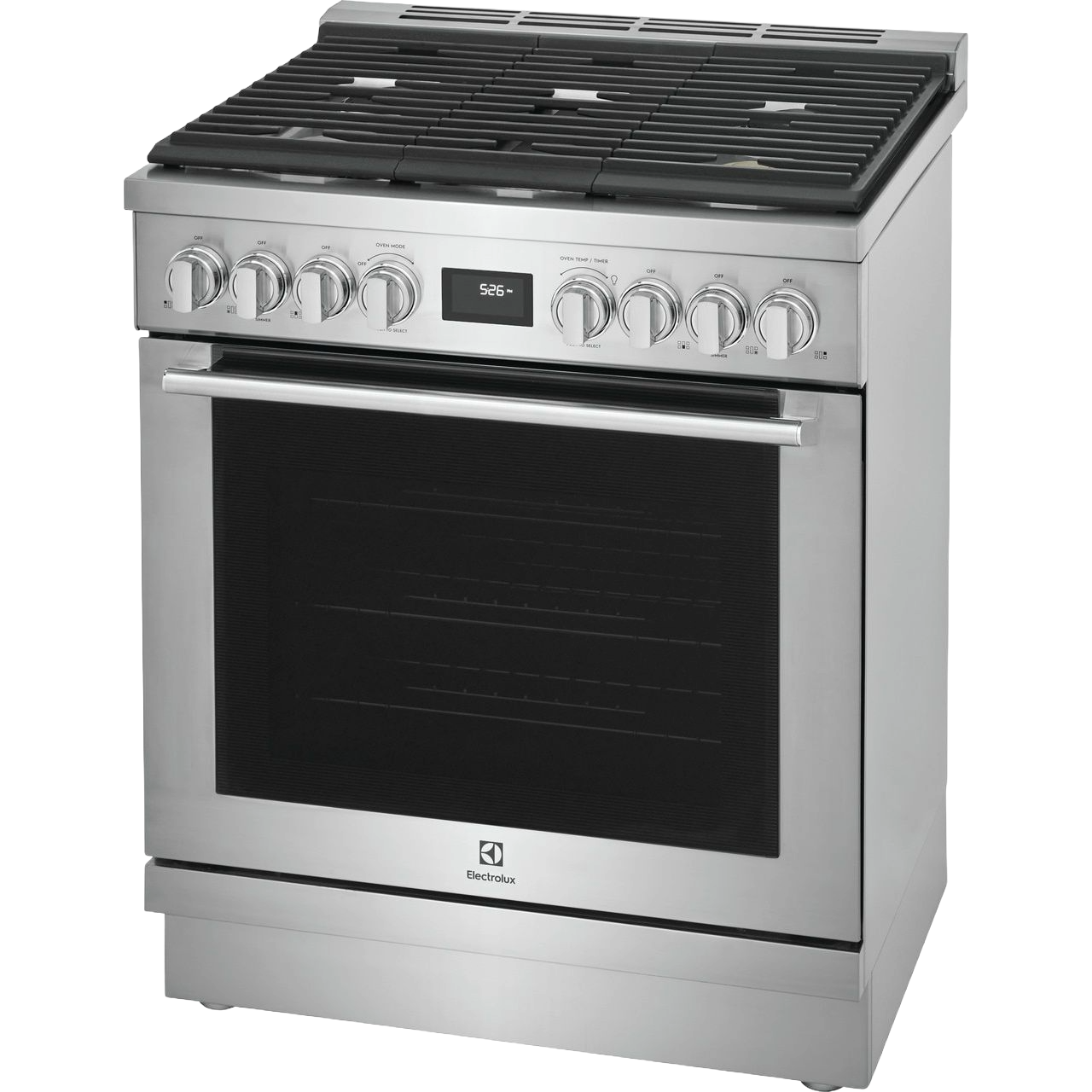30" Dual-Fuel Freestanding Range